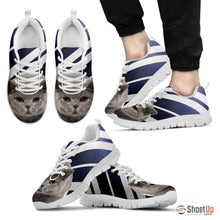 Load image into Gallery viewer, British Shorthair Cat Print Running Shoes For Men-Free Shipping