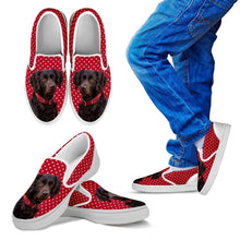 Load image into Gallery viewer, Boykin Spaniel Dog Print Slip Ons For Kids-Express Shipping
