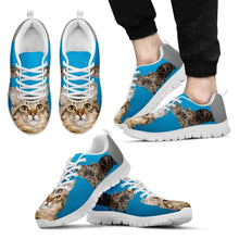 Load image into Gallery viewer, Cute American Bobtail 3D Print Running Shoe For Men- Free Shipping