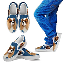 Load image into Gallery viewer, Cavalier King Charles Spaniel Dog Print Slip Ons For Kids-Express Shipping