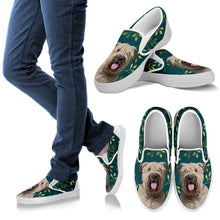 Load image into Gallery viewer, Bouvier des Flandres Dog Print Slip Ons For Women-Express Shipping