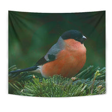 Load image into Gallery viewer, Bullfinch Bird Print Tapestry-Free Shipping