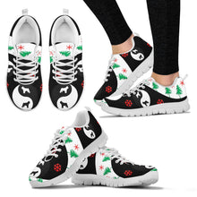 Load image into Gallery viewer, Bouvier des Flandres Dog Print Christmas Running Shoes For Women-Free Shipping