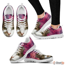 Load image into Gallery viewer, Cat Print Pink Running Shoe (Women)- Free Shipping