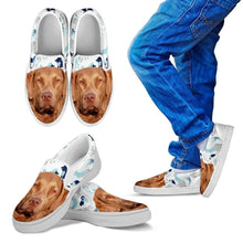 Load image into Gallery viewer, Chesapeake Bay Retriever Print Slip Ons For Kids- Express Shipping