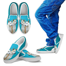 Load image into Gallery viewer, Canaan Dog Print Slip Ons For Kids-Express Shipping