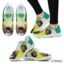 Load image into Gallery viewer, Cute Maine Coon Print Running Shoe For Women- Free Shipping