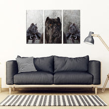 Load image into Gallery viewer, Cane Corso Print- Piece Framed Canvas- Free Shipping