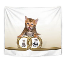 Load image into Gallery viewer, Cute Bengal cat Print Tapestry-Free Shipping