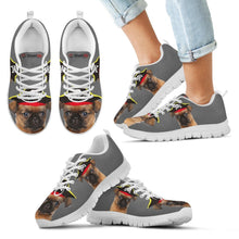 Load image into Gallery viewer, Brussels Griffon Halloween Print Running Shoes For Kids-Free Shipping