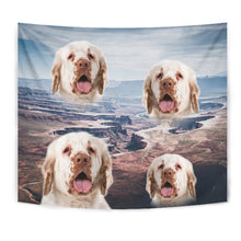 Load image into Gallery viewer, Cute Clumber Spaniel Print Tapestry-Free Shipping