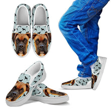 Load image into Gallery viewer, Boxer Print Slip Ons For Kids- Express Shipping