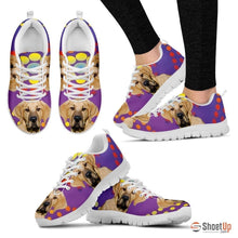 Load image into Gallery viewer, Broholmer Dog (White/Black) Running Shoes For Women-Free Shipping