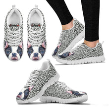 Load image into Gallery viewer, Cute Boston Terrier Print Running Shoes For Women-Free Shipping