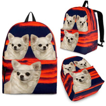 Load image into Gallery viewer, Chihuahua Print Backpack-Express Shipping