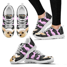 Load image into Gallery viewer, Chihuahua On Black-Women's Running Shoes-Free Shipping