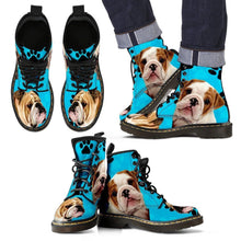 Load image into Gallery viewer, Bulldog Print Boots For Men-Limited Edition-Express Shipping