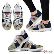 Load image into Gallery viewer, Customized(2093) Dog -(White/Black) Running Shoes For Women-Free Shipping