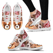 Load image into Gallery viewer, Cavalier King Charles Spaniel Print Sneakers For Women- Free Shipping
