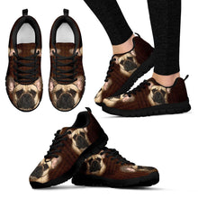 Load image into Gallery viewer, Cute French Bulldog Print Sneakers For Women(White/Black)- Express Shipping