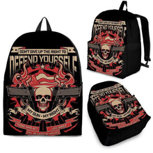 Load image into Gallery viewer, American Flag Skull BackPack - Free Shipping