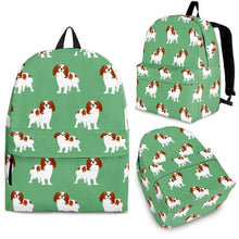 Load image into Gallery viewer, Cavalier King Charles Spaniel Dog Print Backpack-Express Shipping