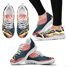 Load image into Gallery viewer, Customized Snake Print-Running Shoes For Women-Express Shipping-Designed By Tracy Neill