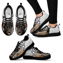 Load image into Gallery viewer, Customized Dog Print Sneakers For Women(White)-Designed By Andrea Frey-Express Shipping