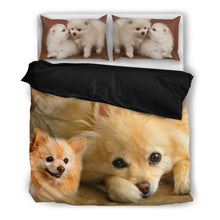 Load image into Gallery viewer, Cute Pomeranian Print Bedding Set- Free Shipping