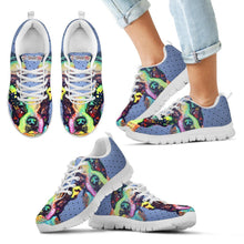 Load image into Gallery viewer, Boston Terrier Pop Art Print Running Shoes For Kids- Free Shipping