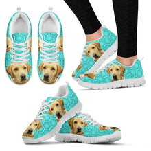 Load image into Gallery viewer, Customized Dog Print-(White) Running Shoes For Women-Express Shipping-Designed By Cindy Mattera