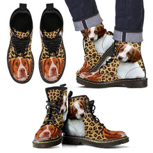 Load image into Gallery viewer, Brittany Print Boots For Men-Express Shipping