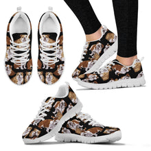 Load image into Gallery viewer, Bulldog Pattern Print Sneakers For Women- Express Shipping