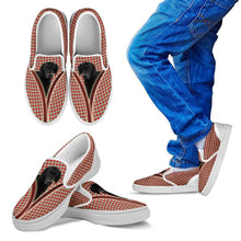 Load image into Gallery viewer, Curly Coated Retriever Dog Print Slip Ons For Kids-Express Shipping