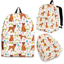 Load image into Gallery viewer, Brussels Griffon Print Backpack- Express Shipping