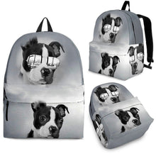 Load image into Gallery viewer, Boston Terrier Print Backpack- Express Shipping