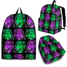 Load image into Gallery viewer, Collie Dog Print Backpack- Express Shipping