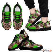 Load image into Gallery viewer, California Spangled Cat Running Shoes (Black/White) For Men-Free Shipping Limited Edition