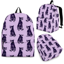Load image into Gallery viewer, Australian Cattle Dog Print Backpack-Express Shipping
