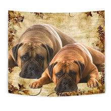 Load image into Gallery viewer, Bullmastiff Dog Print On Tapestry-Free Shipping