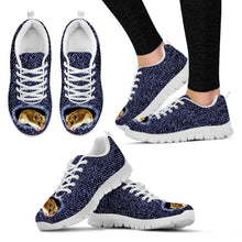 Load image into Gallery viewer, Chinese Hamster Printed (Black/White) Running Shoes For Women-Free Shipping