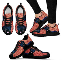 Load image into Gallery viewer, Bouvier Des Flandres Dog Print (Black/White) Running Shoes For Women-Free Shipping