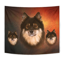 Load image into Gallery viewer, Cute Finnish Lapphund Print Tapestry-Free Shipping