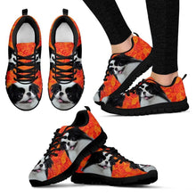 Load image into Gallery viewer, Cute Japanese Chin Print-White Running Shoes For Women-Express Shipping