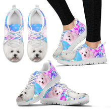 Load image into Gallery viewer, Cute Bichon Frise Print Sneakers For Women- Free Shipping-For 24 Hours Only