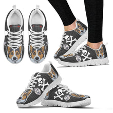 Load image into Gallery viewer, Cardigan Welsh Corgi Happy Halloween Print Running Shoes For Kids/Women-Free Shipping