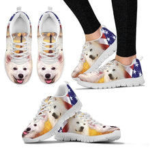 Load image into Gallery viewer, Cute American Eskimo Print Running Shoes For Women- Free Shipping-For 24 Hours Only