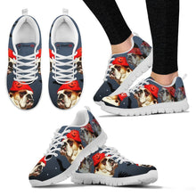 Load image into Gallery viewer, Bulldog With Halloween Print Running Shoes For Kids-Free Shipping
