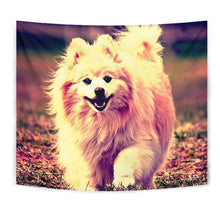 Load image into Gallery viewer, Cute Pomeranian Dog Cartoon Art Print Tapestry-Free Shipping