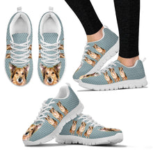 Load image into Gallery viewer, Customized Dog Print Running Shoes For Women-Express Shipping-Designed By Gloria Shipman